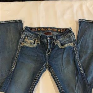 Rock Revival Woman’s Jeans Size 27 Bootcut
